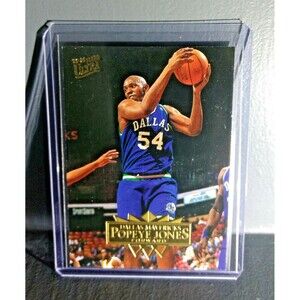 1995-96 Popeye Jones Fleer Ultra #38 Basketball Card